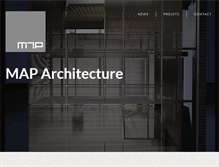 Tablet Screenshot of map-architecture.be